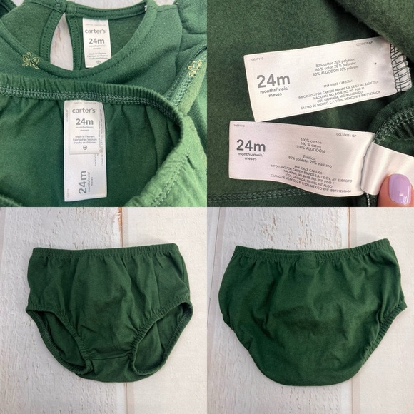 Baby Butterfly Fleece Dress SIZE 24 MONTHS - Picture 16 of 17